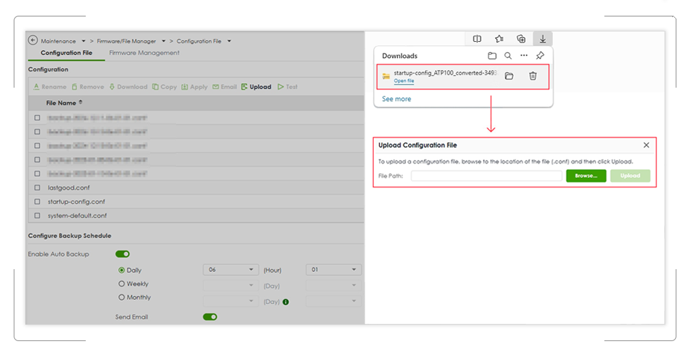 USG Configuration Converter