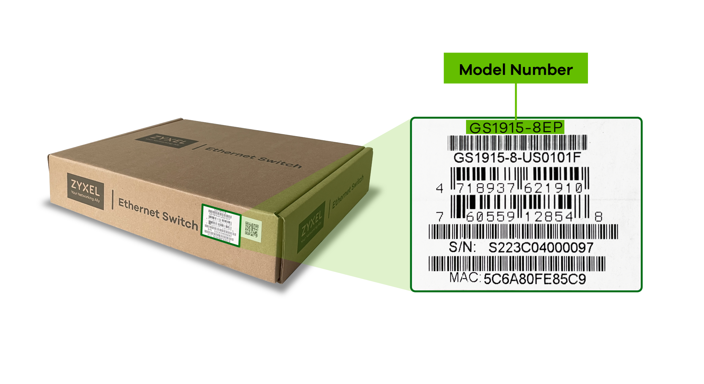 GS1915-8EP Switch