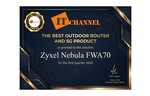 Award ceritficate from Romanian publication IT Channel