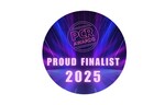 Emblem representing the Proud Finalist 2025,  showcasing a distinctive logo design celebrating the recognition.